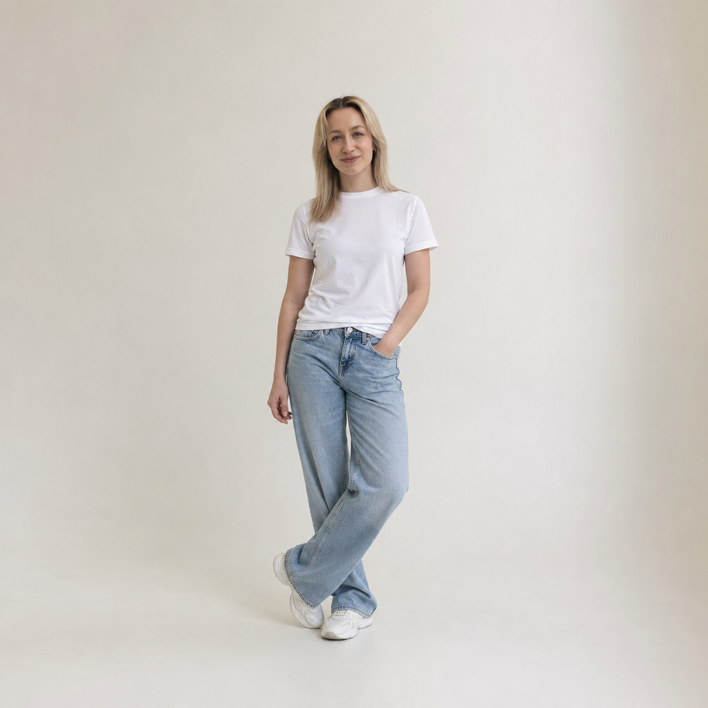 Merino T-Shirt Damen kurzarm – Merinowolle, 210 gsm, 18,9 Micron, Rundhals